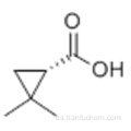 (S) - (+) - ÁCIDO CARBOXÍLICO 2,2-DIMETHYLCYCLOPROPANE CAS 14590-53-5